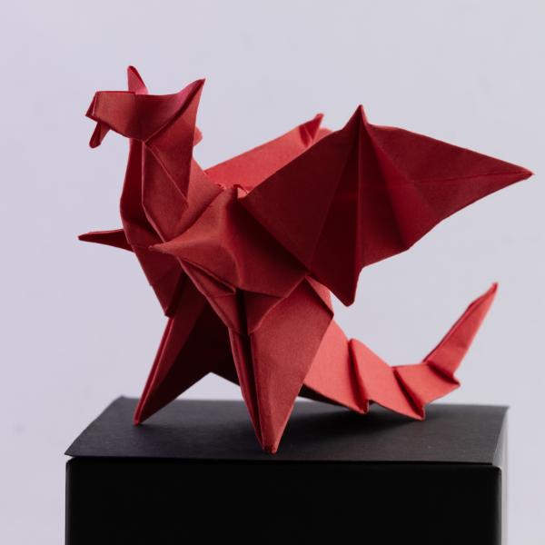 Draak staand